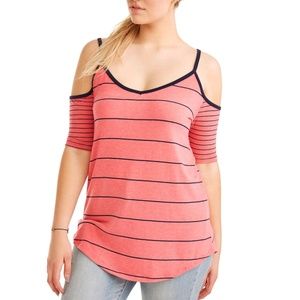 🆕️Cold Shoulder Tee